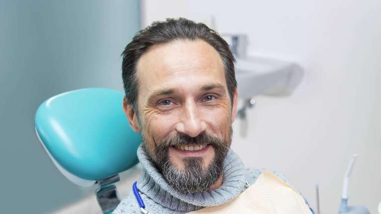 A patient after getting Porcelain Veneers in Audubon, Nj