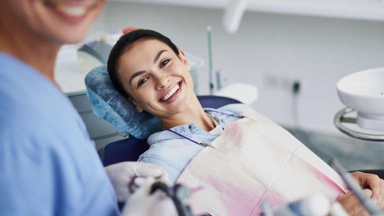 A patient getting Crowns and Bridges in Audubon, NJ?